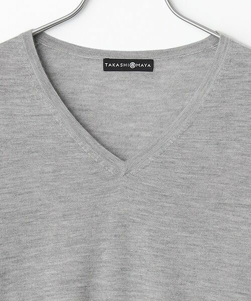 TAKASHIMAYA CASHMERE(レディース、メンズ) / タカシマヤカシミヤ(レディース、メンズ) ニット・セーター | カシミヤ Vネックセーター【LL】 | 詳細4