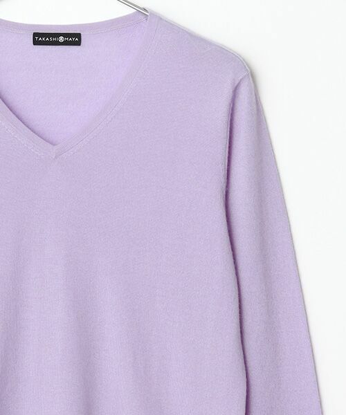 TAKASHIMAYA CASHMERE(レディース、メンズ) / タカシマヤカシミヤ(レディース、メンズ) ニット・セーター | カシミヤ Vネックセーター【LL】 | 詳細8