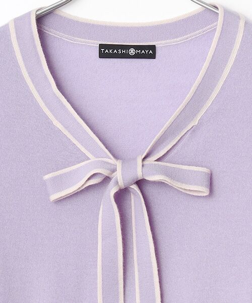 TAKASHIMAYA CASHMERE(レディース、メンズ) / タカシマヤカシミヤ(レディース、メンズ) ニット・セーター | カシミヤ ボウタイセーター【S/M/L】 | 詳細10