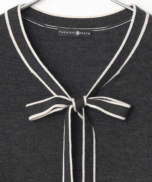 TAKASHIMAYA CASHMERE(レディース、メンズ) / タカシマヤカシミヤ(レディース、メンズ) ニット・セーター | カシミヤ ボウタイセーター【LL】 | 詳細1