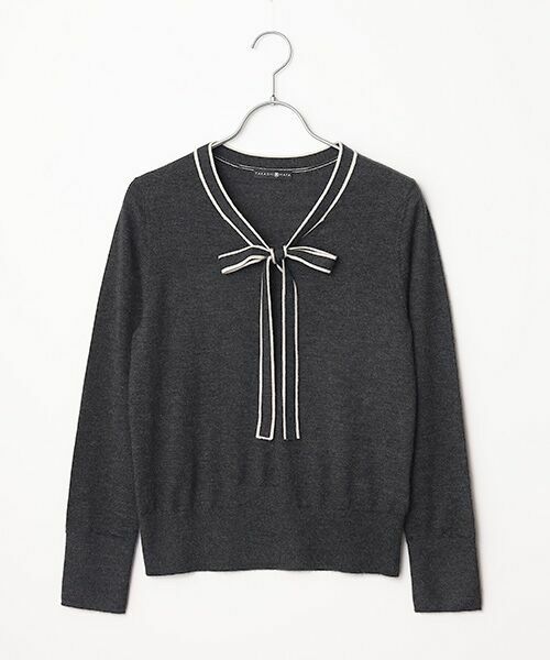 TAKASHIMAYA CASHMERE(レディース、メンズ) / タカシマヤカシミヤ(レディース、メンズ) ニット・セーター | カシミヤ ボウタイセーター【LL】 | 詳細2