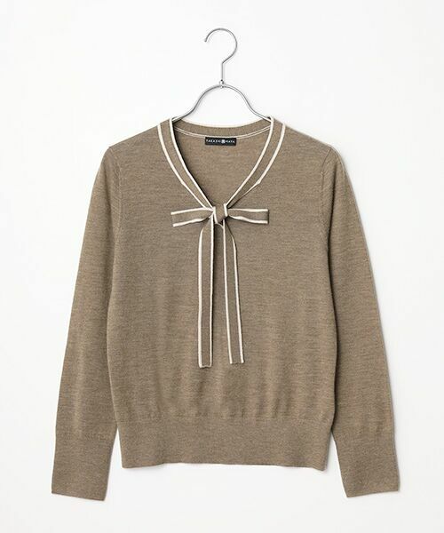 TAKASHIMAYA CASHMERE(レディース、メンズ) / タカシマヤカシミヤ(レディース、メンズ) ニット・セーター | カシミヤ ボウタイセーター【LL】 | 詳細9