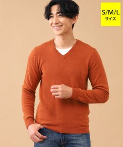 TAKASHIMAYA CASHMERE(レディース、メンズ) / タカシマヤカシミヤ(レディース、メンズ) ニット・セーター | カシミヤ Vネックセーター【S/M/L】