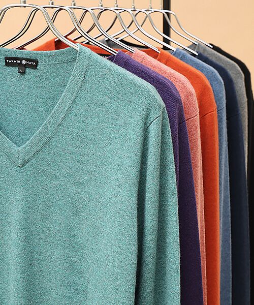 TAKASHIMAYA CASHMERE(レディース、メンズ) / タカシマヤカシミヤ(レディース、メンズ) ニット・セーター | カシミヤ Vネックセーター【S/M/L】 | 詳細23