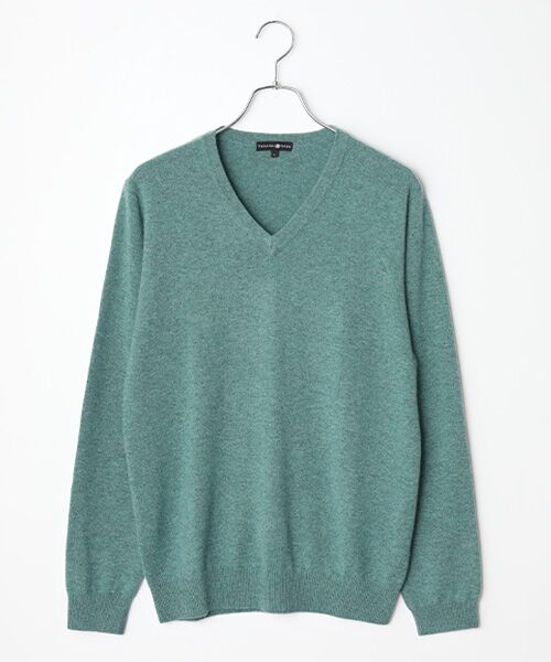 TAKASHIMAYA CASHMERE(レディース、メンズ) / タカシマヤカシミヤ(レディース、メンズ) ニット・セーター | カシミヤ Vネックセーター【S/M/L】 | 詳細14