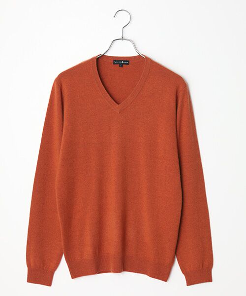 TAKASHIMAYA CASHMERE(レディース、メンズ) / タカシマヤカシミヤ(レディース、メンズ) ニット・セーター | カシミヤ Vネックセーター【3L】 | 詳細12