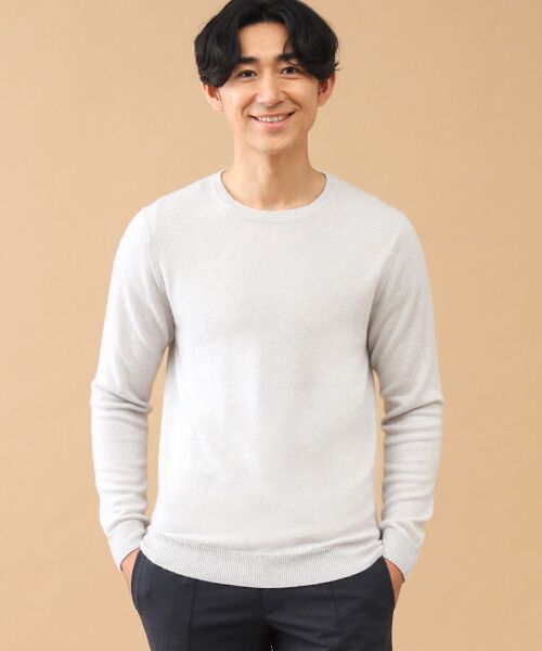 TAKASHIMAYA CASHMERE(レディース、メンズ) / タカシマヤカシミヤ(レディース、メンズ) ニット・セーター | カシミヤ クルーネックセーター【S/M/L】 | 詳細1
