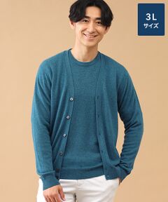 TAKASHIMAYA CASHMERE(レディース、メンズ) / タカシマヤカシミヤ(レディース、メンズ) カーディガン・ボレロ | カシミヤ カーディガン【3L】