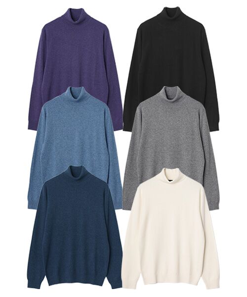TAKASHIMAYA CASHMERE(レディース、メンズ) / タカシマヤカシミヤ(レディース、メンズ) ニット・セーター | カシミヤ タートルネックセーター【S/M/L】 | 詳細21