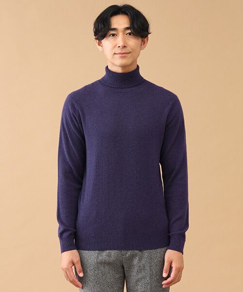 TAKASHIMAYA CASHMERE(レディース、メンズ) / タカシマヤカシミヤ(レディース、メンズ) ニット・セーター | カシミヤ タートルネックセーター【3L】 | 詳細3