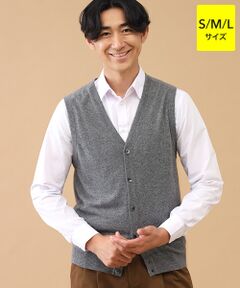TAKASHIMAYA CASHMERE(レディース、メンズ) / タカシマヤカシミヤ(レディース、メンズ) 未設定 | カシミヤ 前開きベスト【S/M/L】