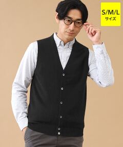 TAKASHIMAYA CASHMERE(レディース、メンズ) / タカシマヤカシミヤ(レディース、メンズ) 未設定 | カシミヤ 前開きベスト【S/M/L】