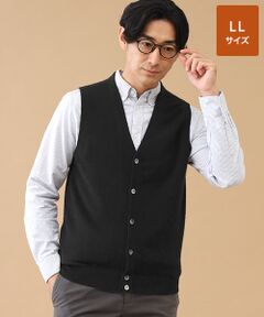 TAKASHIMAYA CASHMERE(レディース、メンズ) / タカシマヤカシミヤ(レディース、メンズ) 未設定 | カシミヤ 前開きベスト【LL】