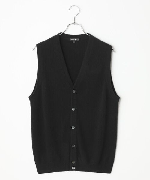 TAKASHIMAYA CASHMERE(レディース、メンズ) / タカシマヤカシミヤ(レディース、メンズ) 未設定 | カシミヤ 前開きベスト【3L】 | 詳細11