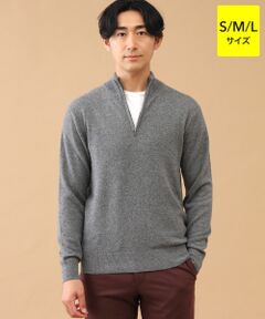 TAKASHIMAYA CASHMERE(レディース、メンズ) / タカシマヤカシミヤ(レディース、メンズ) ニット・セーター | カシミヤ ハーフジップセーター【S/M/L】