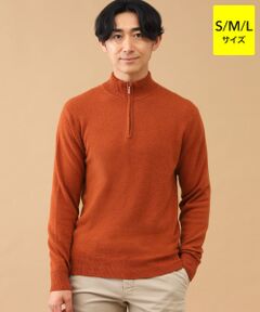 TAKASHIMAYA CASHMERE(レディース、メンズ) / タカシマヤカシミヤ(レディース、メンズ) ニット・セーター | カシミヤ ハーフジップセーター【S/M/L】