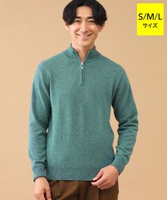 TAKASHIMAYA CASHMERE(レディース、メンズ) / タカシマヤカシミヤ(レディース、メンズ) ニット・セーター | カシミヤ ハーフジップセーター【S/M/L】