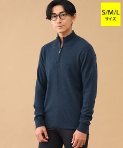 TAKASHIMAYA CASHMERE(レディース、メンズ) / タカシマヤカシミヤ(レディース、メンズ) ニット・セーター | カシミヤ ハーフジップセーター【S/M/L】