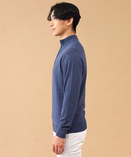 TAKASHIMAYA CASHMERE(レディース、メンズ) / タカシマヤカシミヤ(レディース、メンズ) ニット・セーター | カシミヤ ハーフジップセーター【S/M/L】 | 詳細5