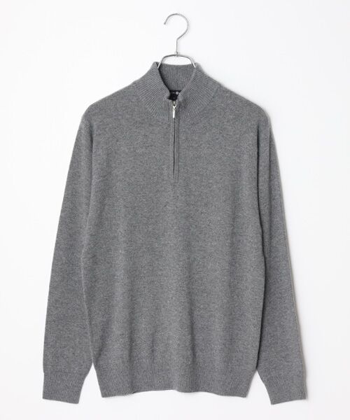 TAKASHIMAYA CASHMERE(レディース、メンズ) / タカシマヤカシミヤ(レディース、メンズ) ニット・セーター | カシミヤ ハーフジップセーター【S/M/L】 | 詳細7