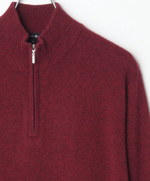 TAKASHIMAYA CASHMERE(レディース、メンズ) / タカシマヤカシミヤ(レディース、メンズ) ニット・セーター | カシミヤ ハーフジップセーター【S/M/L】 | 詳細11