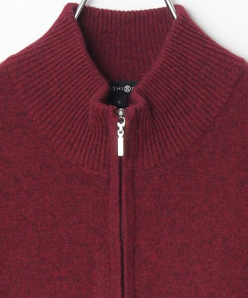 TAKASHIMAYA CASHMERE(レディース、メンズ) / タカシマヤカシミヤ(レディース、メンズ) ニット・セーター | カシミヤ ハーフジップセーター【S/M/L】 | 詳細13