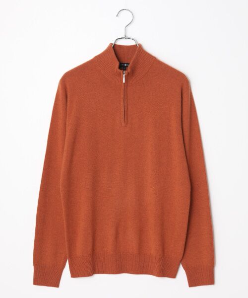 TAKASHIMAYA CASHMERE(レディース、メンズ) / タカシマヤカシミヤ(レディース、メンズ) ニット・セーター | カシミヤ ハーフジップセーター【S/M/L】 | 詳細14
