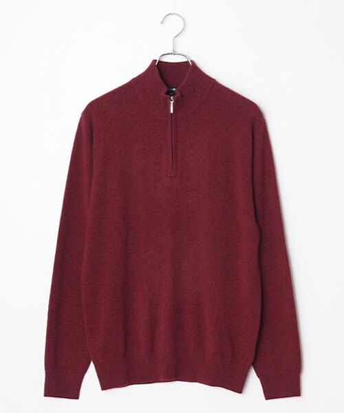 TAKASHIMAYA CASHMERE(レディース、メンズ) / タカシマヤカシミヤ(レディース、メンズ) ニット・セーター | カシミヤ ハーフジップセーター【LL】 | 詳細9
