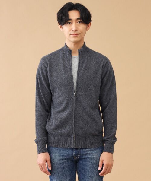 TAKASHIMAYA CASHMERE(レディース、メンズ) / タカシマヤカシミヤ(レディース、メンズ) ニット・セーター | カシミヤ フルジップセーター【S/M/L】 | 詳細2