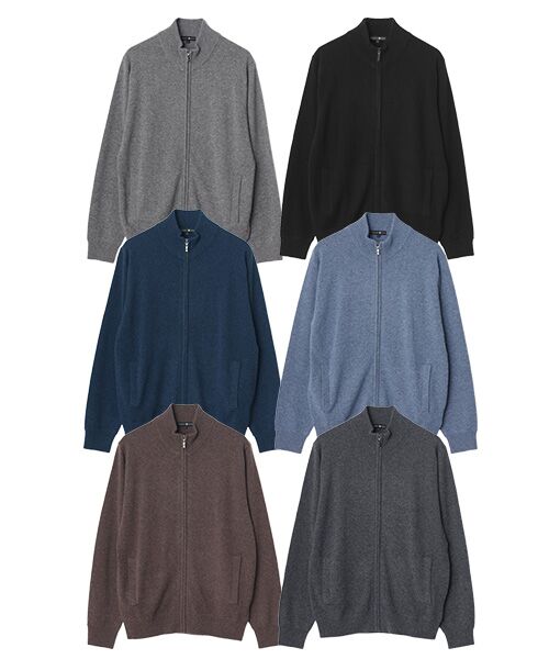 TAKASHIMAYA CASHMERE(レディース、メンズ) / タカシマヤカシミヤ(レディース、メンズ) ニット・セーター | カシミヤ フルジップセーター【S/M/L】 | 詳細20