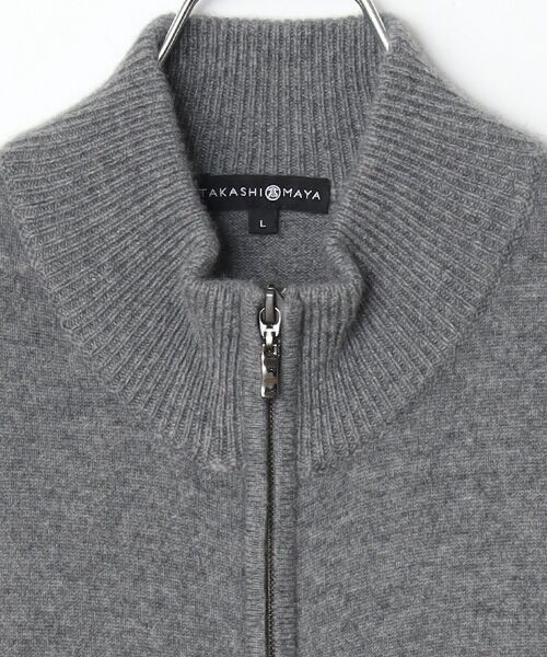 TAKASHIMAYA CASHMERE(レディース、メンズ) / タカシマヤカシミヤ(レディース、メンズ) ニット・セーター | カシミヤ フルジップセーター【S/M/L】 | 詳細6