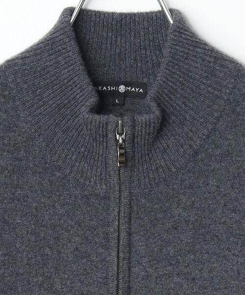 TAKASHIMAYA CASHMERE(レディース、メンズ) / タカシマヤカシミヤ(レディース、メンズ) ニット・セーター | カシミヤ フルジップセーター【S/M/L】 | 詳細8