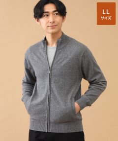 TAKASHIMAYA CASHMERE(レディース、メンズ) / タカシマヤカシミヤ(レディース、メンズ) ニット・セーター | カシミヤ フルジップセーター【LL】
