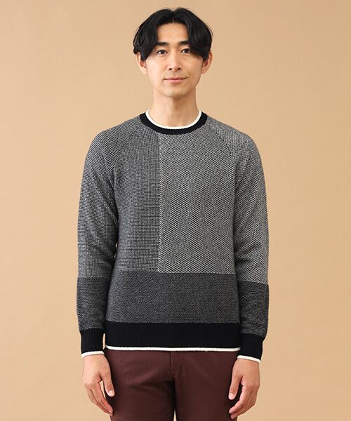 TAKASHIMAYA CASHMERE(レディース、メンズ) / タカシマヤカシミヤ(レディース、メンズ) ニット・セーター | カシミヤ クレイジーパターンセーター【S/M/L】 | 詳細2