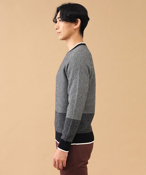 TAKASHIMAYA CASHMERE(レディース、メンズ) / タカシマヤカシミヤ(レディース、メンズ) ニット・セーター | カシミヤ クレイジーパターンセーター【S/M/L】 | 詳細3