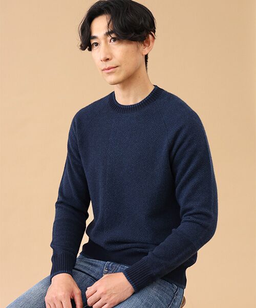 TAKASHIMAYA CASHMERE(レディース、メンズ) / タカシマヤカシミヤ(レディース、メンズ) ニット・セーター | カシミヤ クレイジーパターンセーター【S/M/L】 | 詳細5