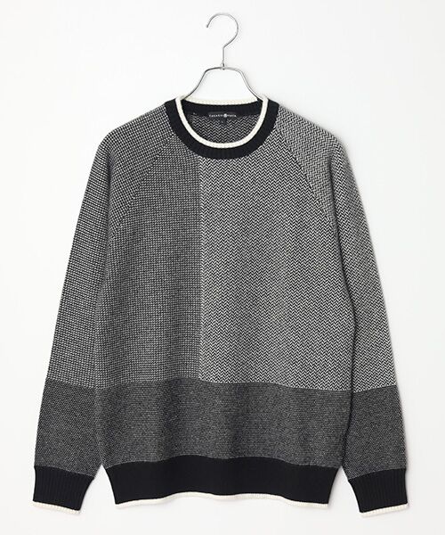 TAKASHIMAYA CASHMERE(レディース、メンズ) / タカシマヤカシミヤ(レディース、メンズ) ニット・セーター | カシミヤ クレイジーパターンセーター【S/M/L】 | 詳細7