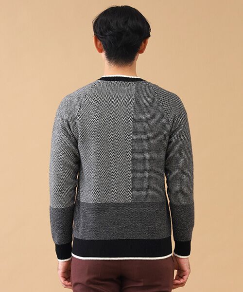 TAKASHIMAYA CASHMERE(レディース、メンズ) / タカシマヤカシミヤ(レディース、メンズ) ニット・セーター | カシミヤ クレイジーパターンセーター【LL】 | 詳細4