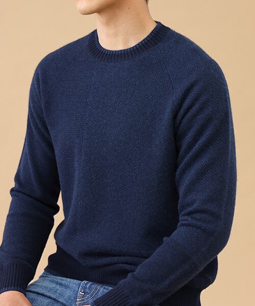TAKASHIMAYA CASHMERE(レディース、メンズ) / タカシマヤカシミヤ(レディース、メンズ) ニット・セーター | カシミヤ クレイジーパターンセーター【LL】 | 詳細6