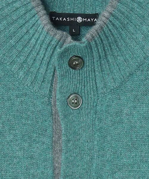 TAKASHIMAYA CASHMERE(レディース、メンズ) / タカシマヤカシミヤ(レディース、メンズ) その他アウター | カシミヤ スタンドカラーカーディガン【LL】 | 詳細11