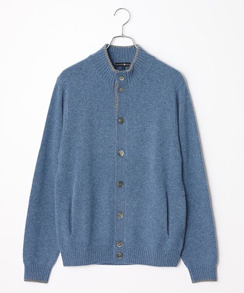 TAKASHIMAYA CASHMERE(レディース、メンズ) / タカシマヤカシミヤ(レディース、メンズ) その他アウター | カシミヤ スタンドカラーカーディガン【LL】 | 詳細12