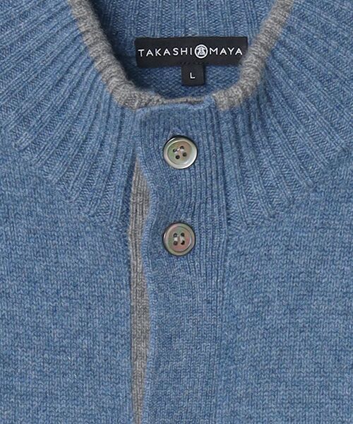 TAKASHIMAYA CASHMERE(レディース、メンズ) / タカシマヤカシミヤ(レディース、メンズ) その他アウター | カシミヤ スタンドカラーカーディガン【LL】 | 詳細13