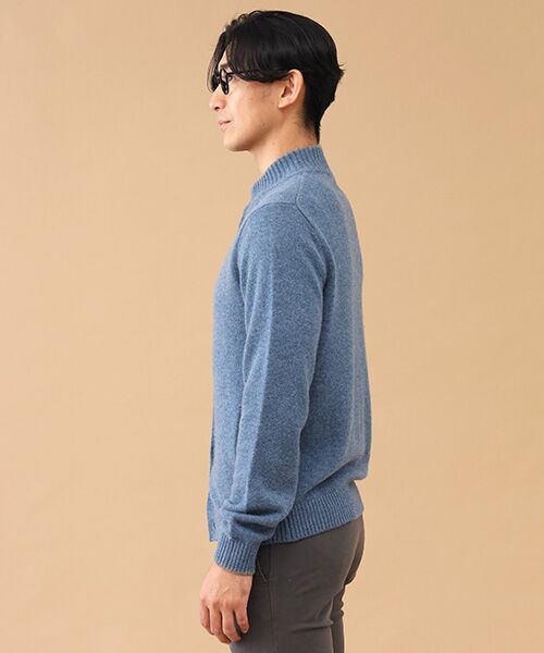 TAKASHIMAYA CASHMERE(レディース、メンズ) / タカシマヤカシミヤ(レディース、メンズ) その他アウター | カシミヤ スタンドカラーカーディガン【LL】 | 詳細4