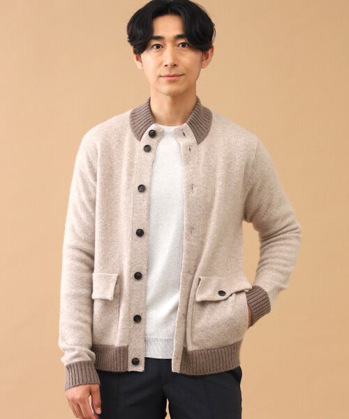 TAKASHIMAYA CASHMERE(レディース、メンズ) / タカシマヤカシミヤ(レディース、メンズ) その他アウター | カシミヤ スタンドカラーブルゾン【S/M/L】 | 詳細1