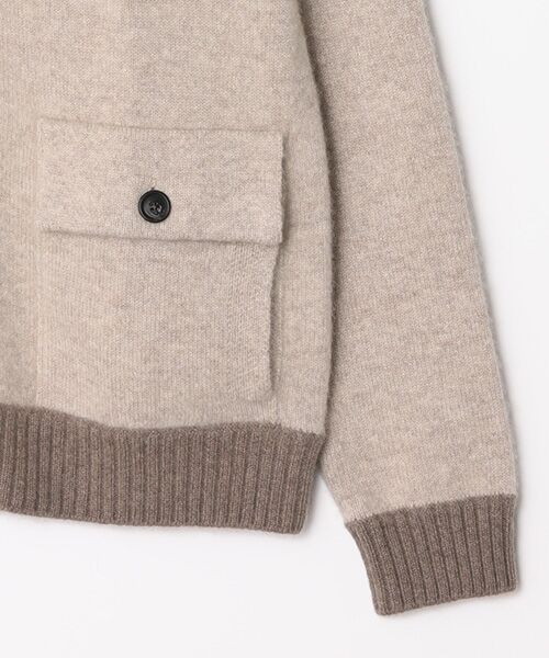 TAKASHIMAYA CASHMERE(レディース、メンズ) / タカシマヤカシミヤ(レディース、メンズ) その他アウター | カシミヤ スタンドカラーブルゾン【S/M/L】 | 詳細11