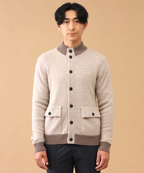 TAKASHIMAYA CASHMERE(レディース、メンズ) / タカシマヤカシミヤ(レディース、メンズ) その他アウター | カシミヤ スタンドカラーブルゾン【LL】 | 詳細3