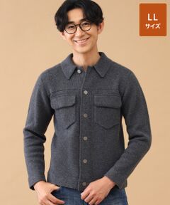 TAKASHIMAYA CASHMERE(レディース、メンズ) / タカシマヤカシミヤ(レディース、メンズ) その他アウター | カシミヤ ダブルポケットジャケット【LL】