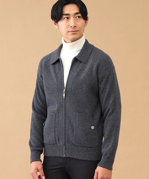 TAKASHIMAYA CASHMERE(レディース、メンズ) / タカシマヤカシミヤ(レディース、メンズ) その他アウター | カシミヤ フルジップアウター【S/M/L】 | 詳細1