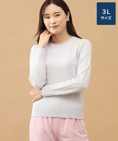 TAKASHIMAYA CASHMERE(レディース、メンズ) / タカシマヤカシミヤ(レディース、メンズ) ニット・セーター | カシミヤ クルーネックセーター【3L】