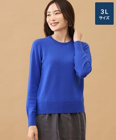 TAKASHIMAYA CASHMERE(レディース、メンズ) / タカシマヤカシミヤ(レディース、メンズ) ニット・セーター | カシミヤ クルーネックセーター【3L】